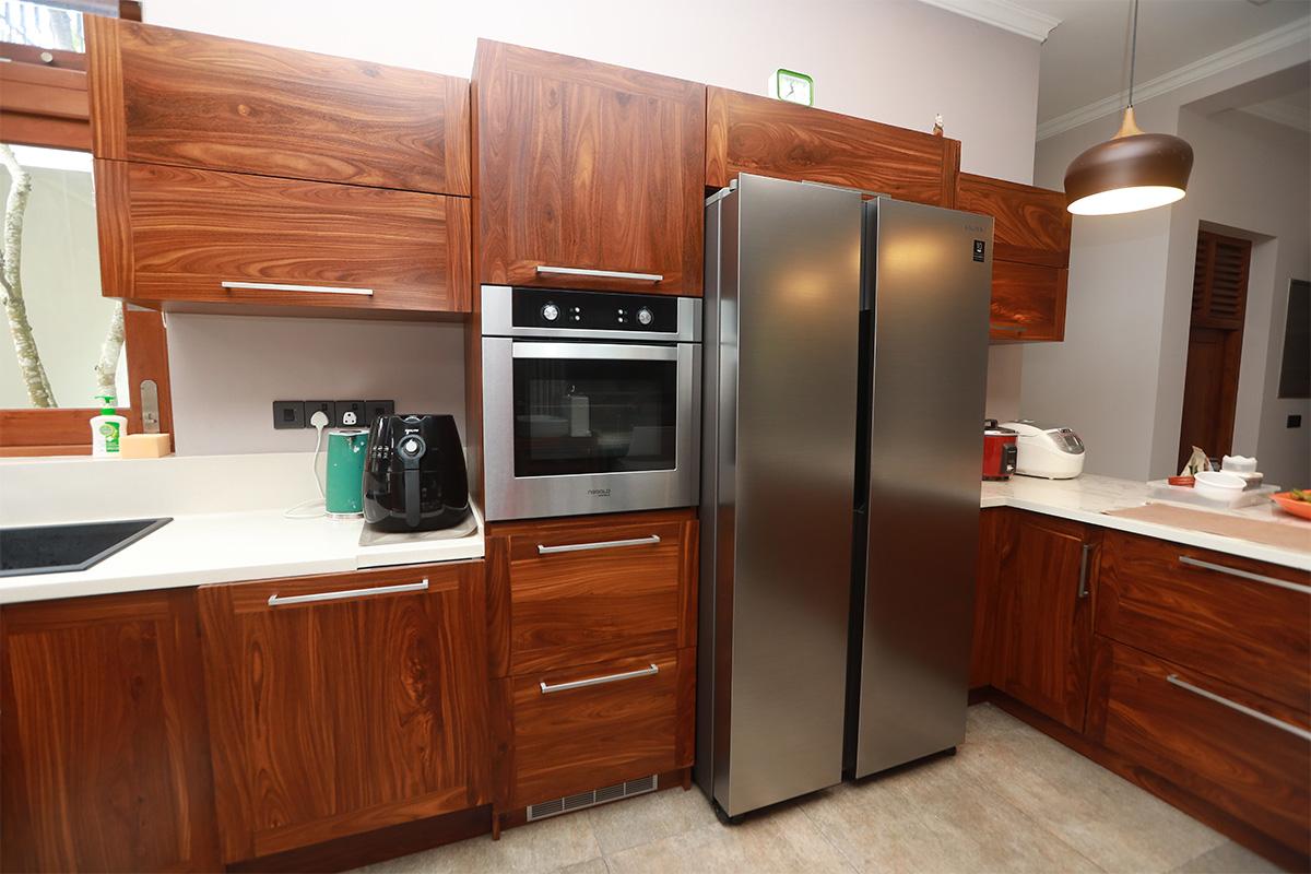 Luxury Mahogany Wood Pantry Cupboard