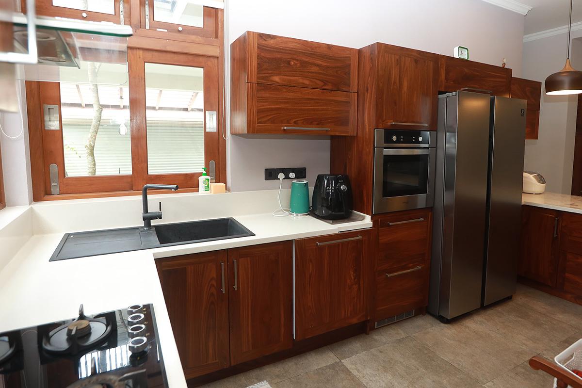 Luxury Mahogany Wood Pantry Cupboard